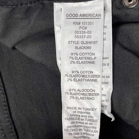 Good American Good Legs Step Fray Hem Skinny Jeans Women 16 Stretch GLSH616T - Picture 11 of 16